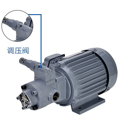 2HB cast iron case oil pump motor